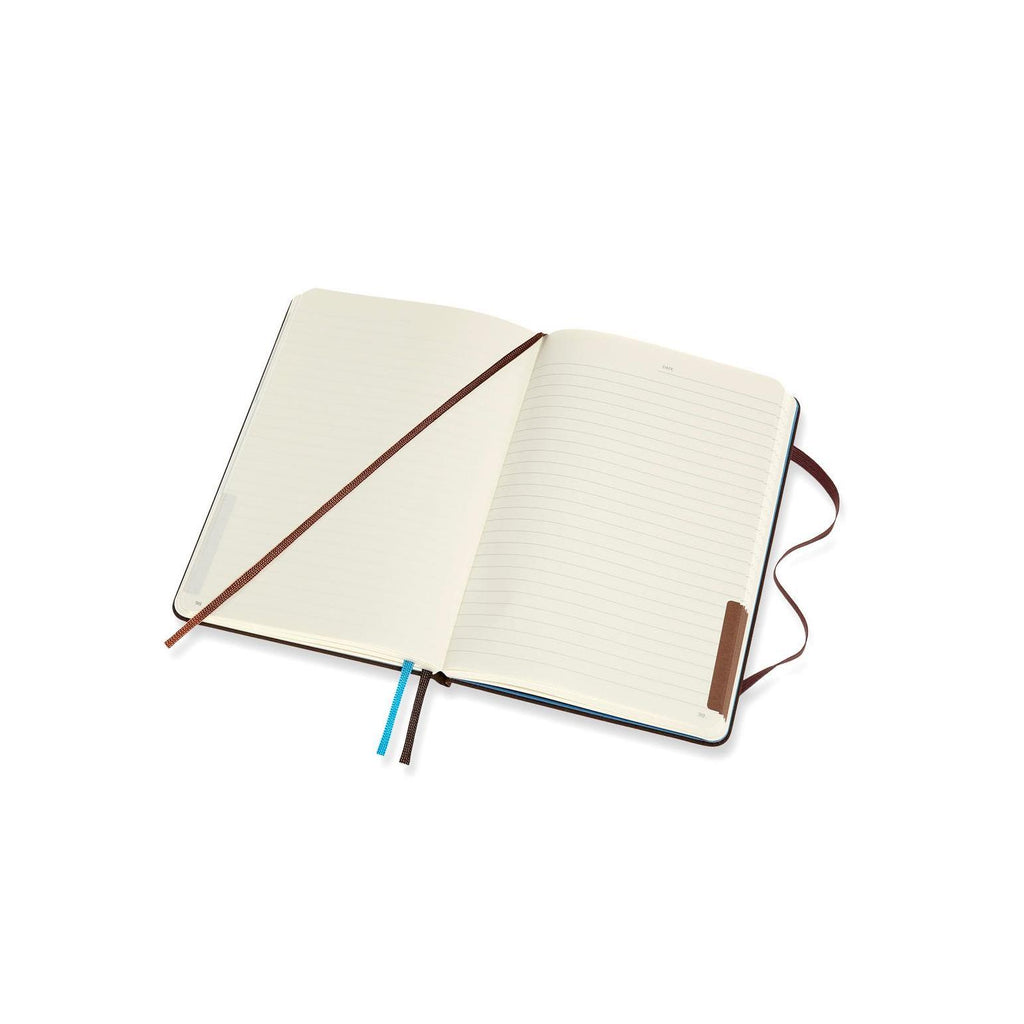 Carnet Voyageur Medium 11.5X18 - Texte - Brun Café