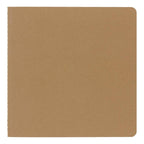 Carnet De Croquis Square 19X19 - Pages Blanches - Brun Kraft