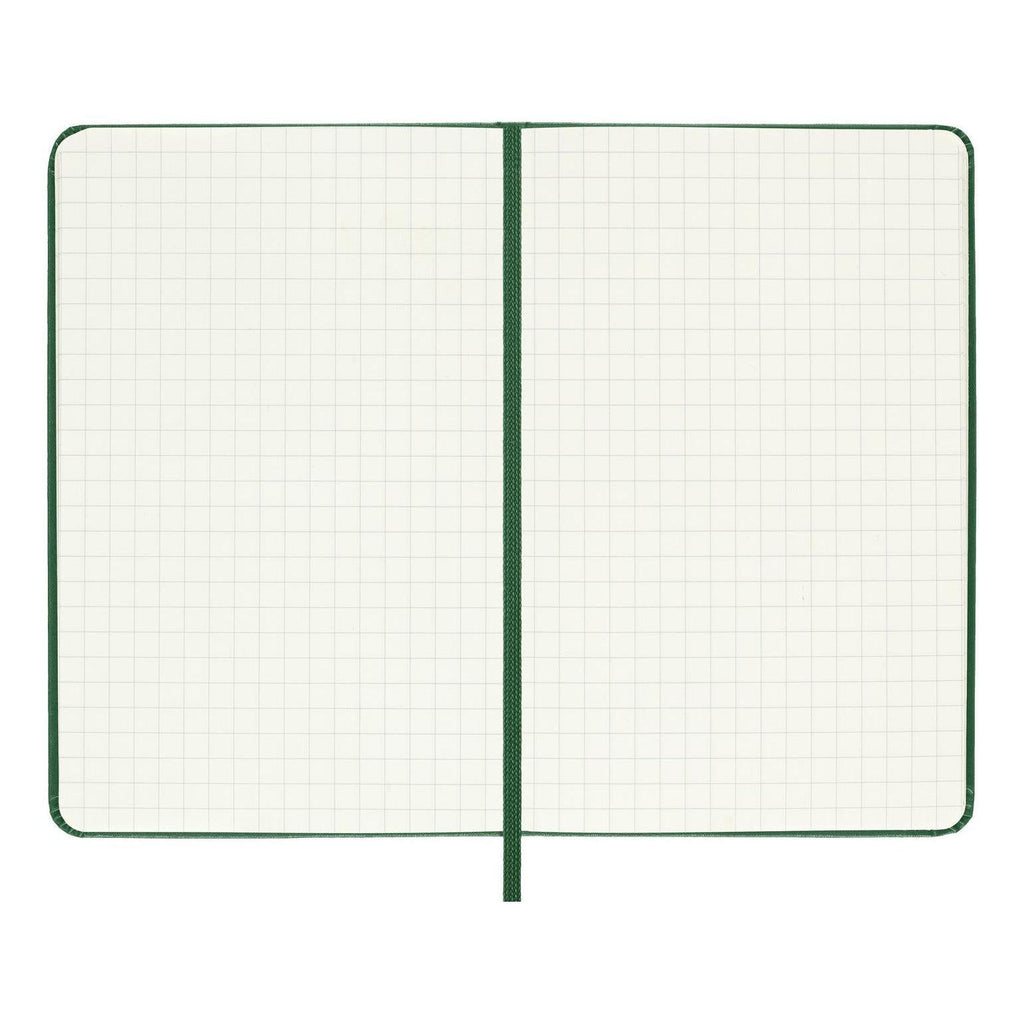 Carnet Classique Pocket 9X14 - Pages Quadrillées - Vert Myrte