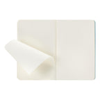 Cahier Pocket 9X14 - Pages Blanches - Bleu Vif