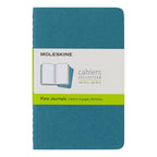 Cahier Pocket 9X14 - Pages Blanches - Bleu Vif