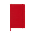 Cuaderno clásico grande 13X21 - Páginas cuadriculadas - Rojo escarlata