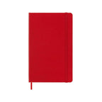 Cuaderno clásico grande 13X21 - Páginas cuadriculadas - Rojo escarlata