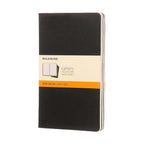 Cahier Large 13X21 - Pages Lignées - Noir