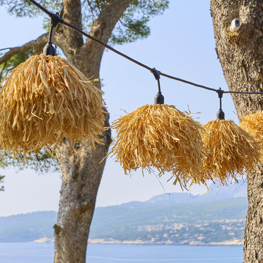 Frufru - Guirlande Filaire E27 - Jute - Beige