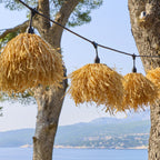 Frufru - Guirlande Filaire E27 - Jute - Beige