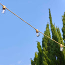 Fantasía - Guirnalda Solar - Cuerda - Beige
