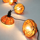 Cottage - Guirnalda Led con Cable - Poliratán - Beige