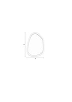 Looks S - Mirror - Mango wood - Navy Blue