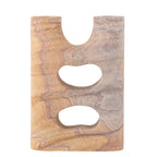 Lodi - Set of 2 Candle Holders - Natural - Sandstone