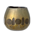 Ivalo - Photophore - Doré - Verre
