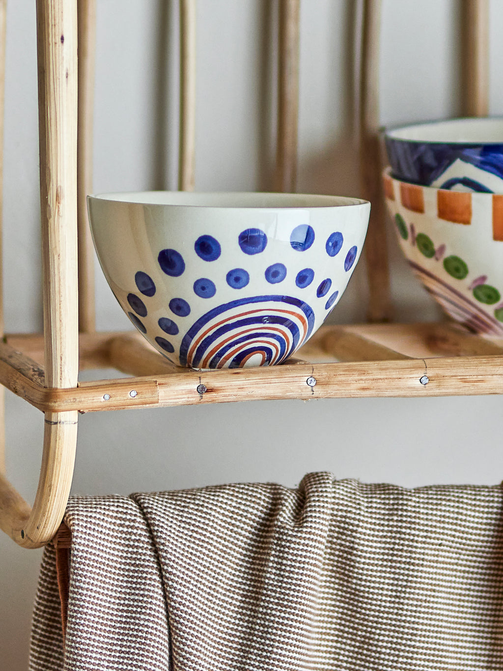 Shama - Bowl - Multicolour - Stoneware