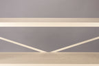 Iron Shelf Low - Shelf - Rubberwood - Beige