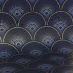 Rollo de Papel Pintado Han'I - Cobalt Doré
