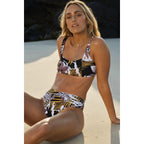 Rhythm - Colombo Crop Top Bandeau Bikini Top - Black - Women