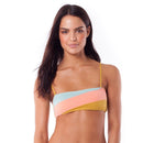 Rhythm - Haut De Maillot Bandeau North Shore - Chartreuse - Femme