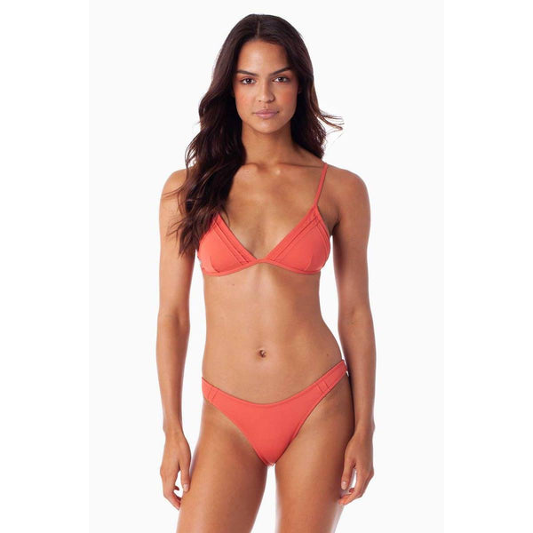 Rhythm - Haut De Maillot Bralette Seaside - Rubis - Femme