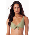 Rhythm - Tie Tank Tahiti Bikini Top - Aloe - Women