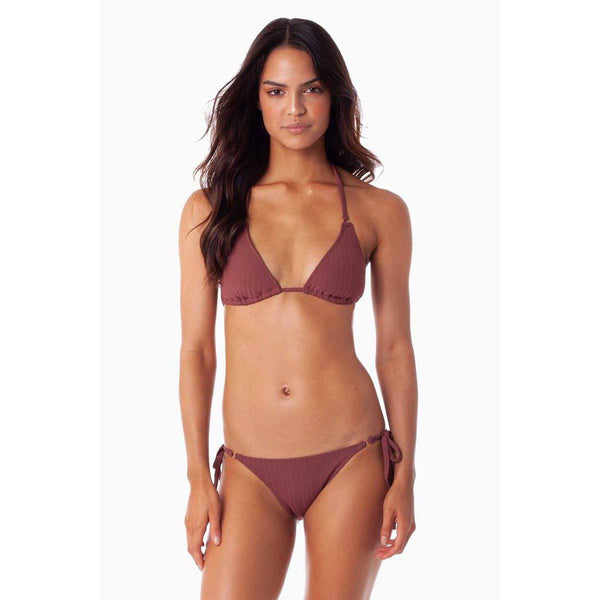 Rhythm - Haut De Maillot Tulum Slide - Carob - Femme