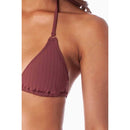 Rhythm - Haut De Maillot Tulum Slide - Carob - Femme