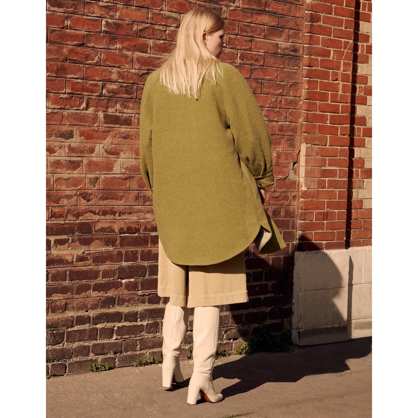 Manah Coat - Military Olive - Women