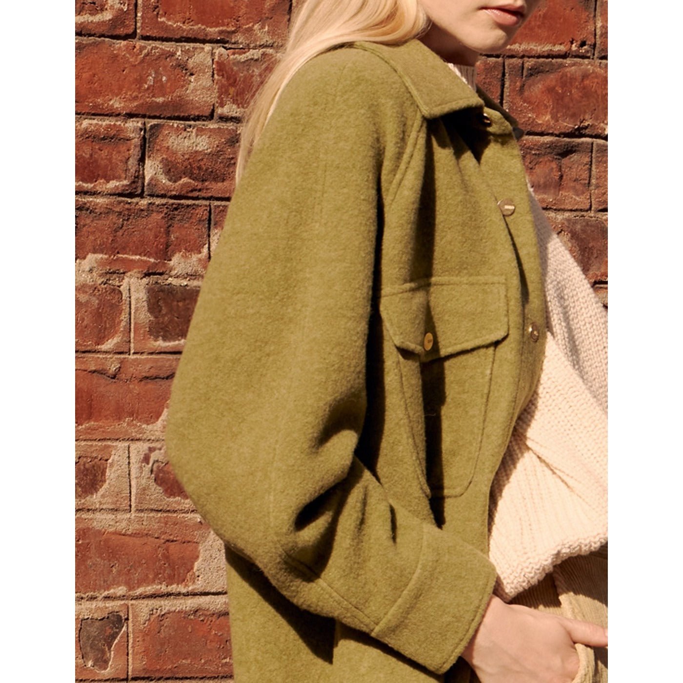 Manah Coat - Military Olive - Women