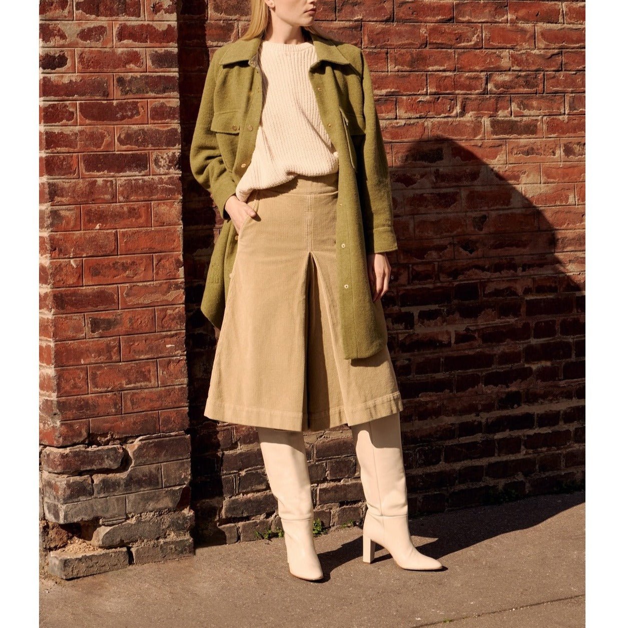 Manah Coat - Military Olive - Women