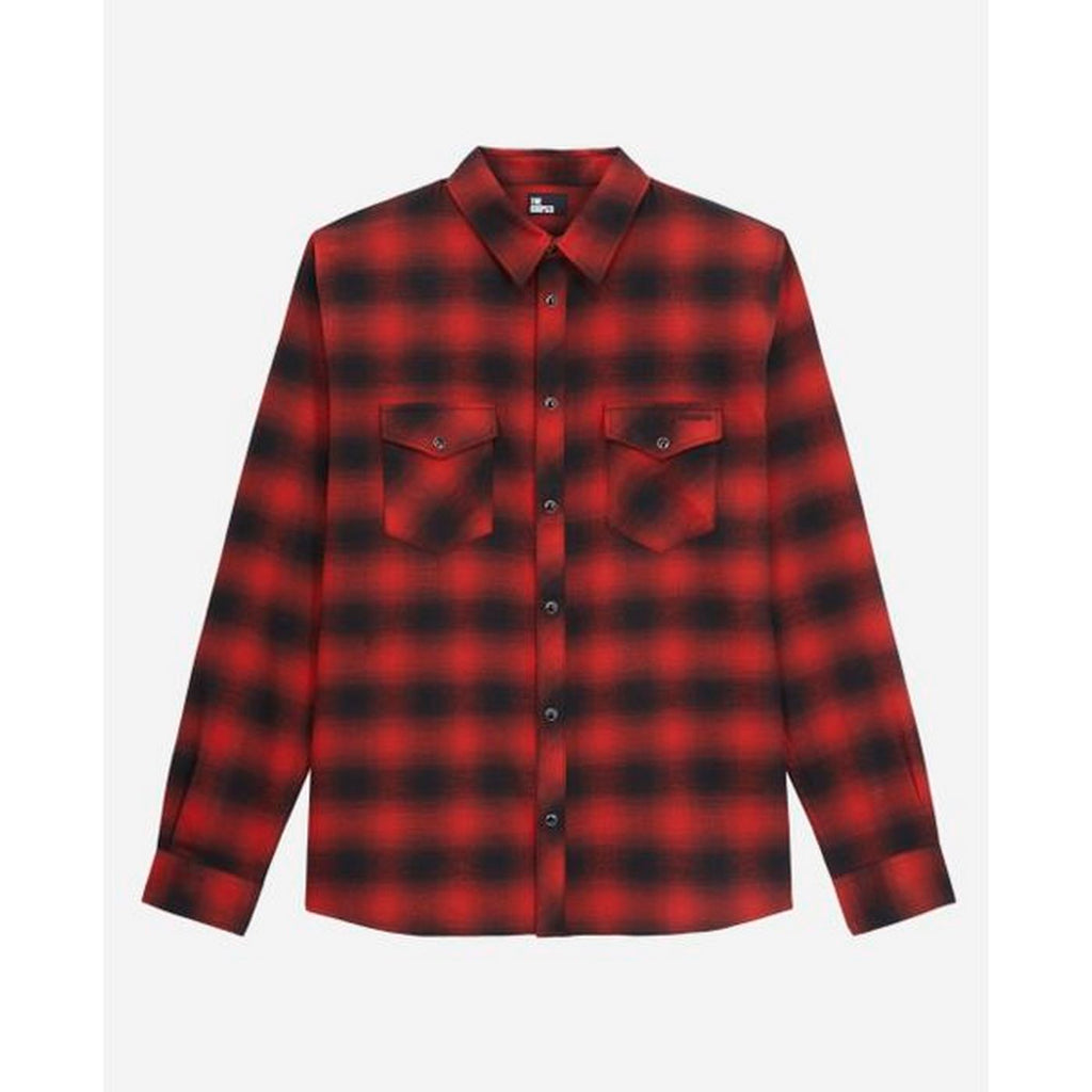 The Kooples - Chemises Manches Longues A Carreaux Poches Plaquees - Homme