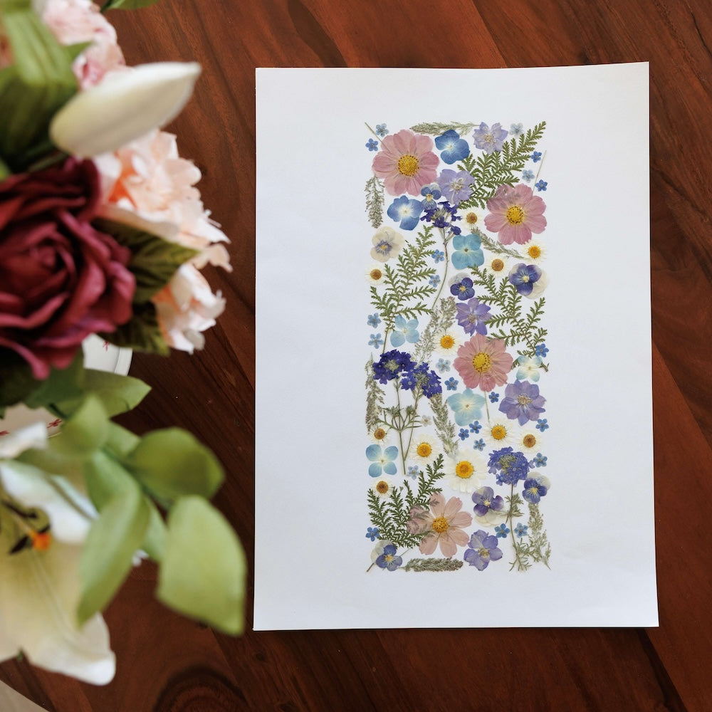 Herbier Éclosion Florale A3