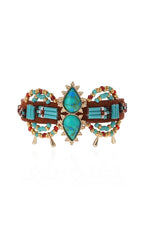 Bracciale a Fascia Hermosa - Turchese