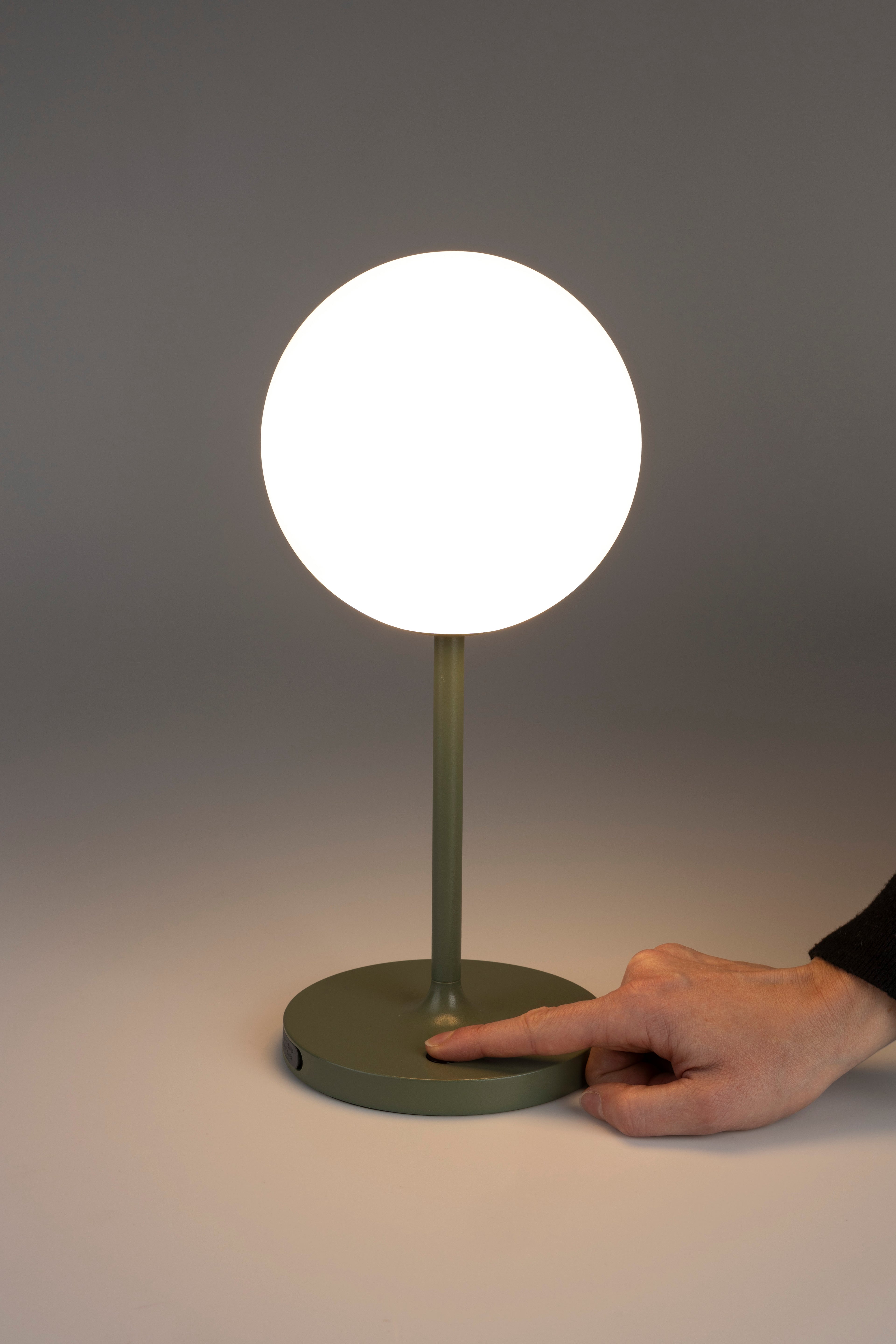 Hub - Lámpara de Mesa - Plástico Polipropileno - Verde