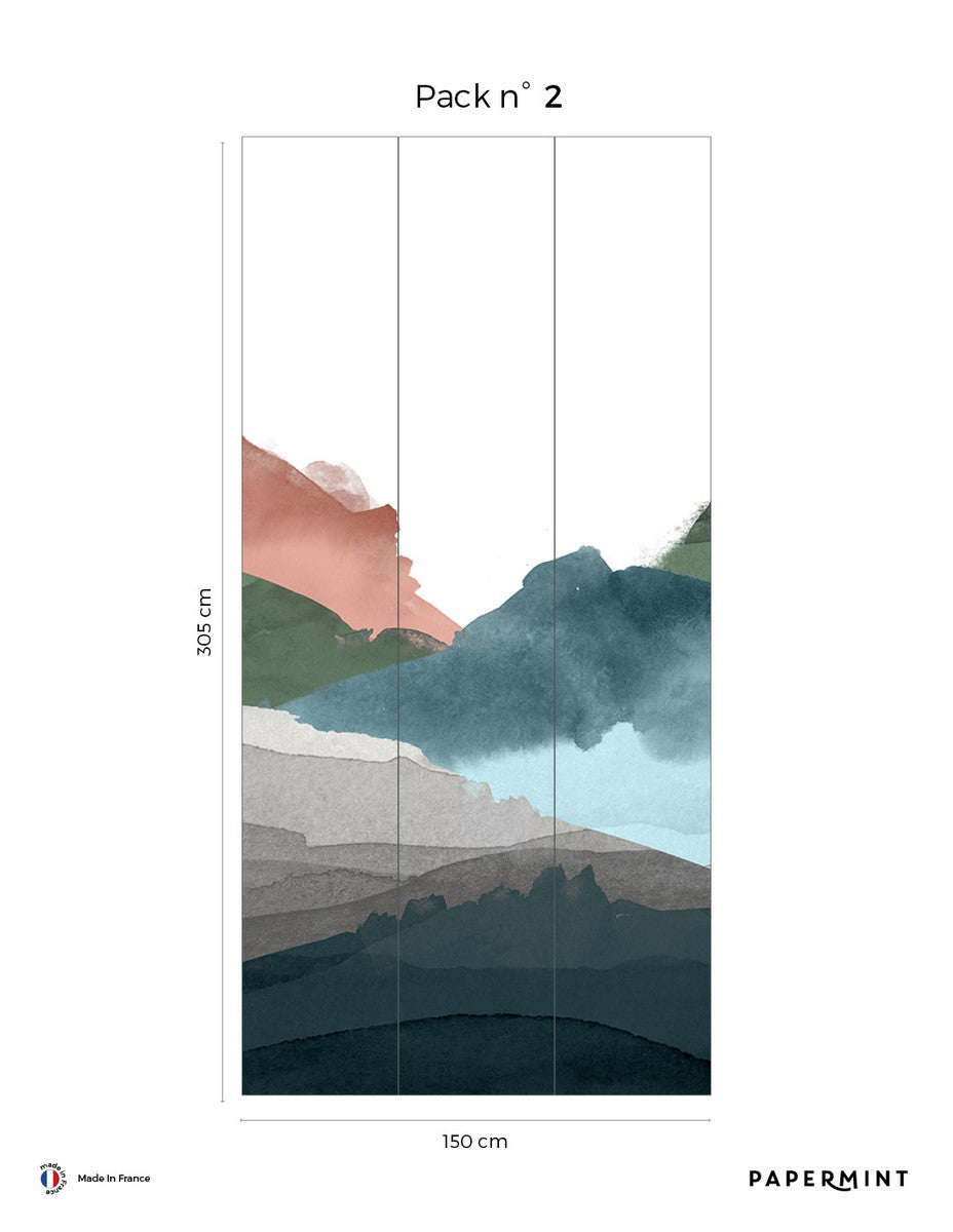 Mural Hills - Earth Tones