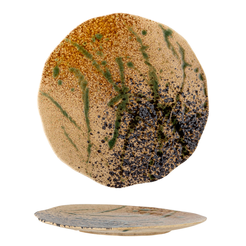 Larken - Plate - Multicolour - Stoneware