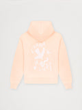 Sweat Capuche Unisexe Fresque Abricot