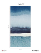 Mural Horizon Mer - Blue Jean