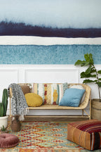 Mural Horizon Mer - Blue Jean