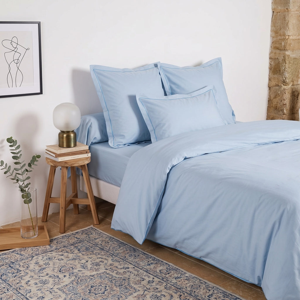 Uni Percale - Housse Couette - Horizon