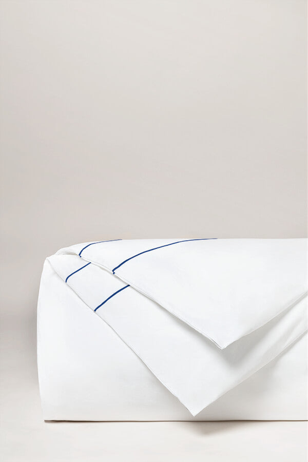 Duvet Cover - 100% Cotton Percale Bourdon - 11 Colours