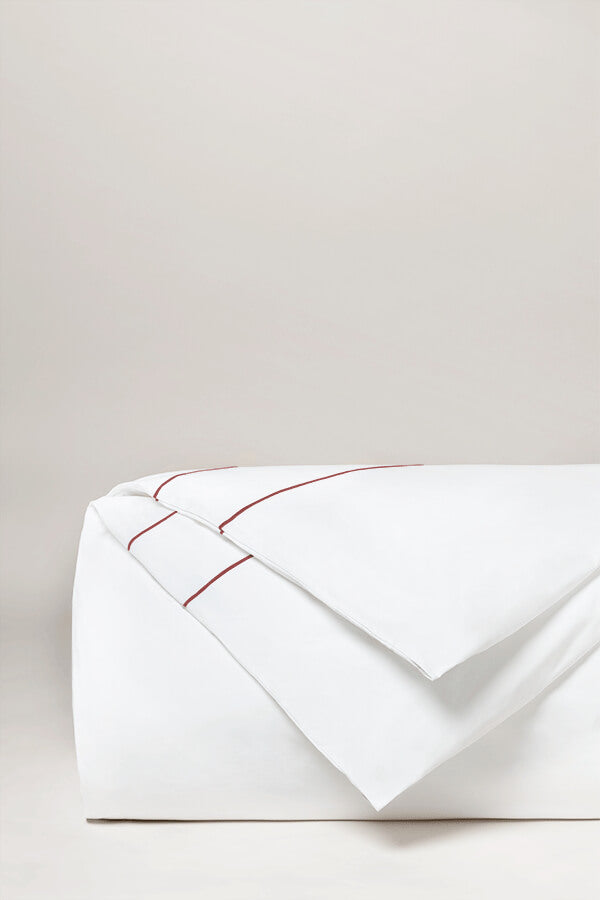 Duvet Cover - 100% Cotton Percale Bourdon - 11 Colours