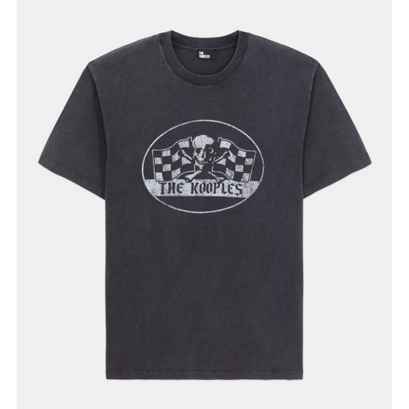 The Kooples - Camiseta de Manga Corta con Estampado Vintage Sport - Hombre