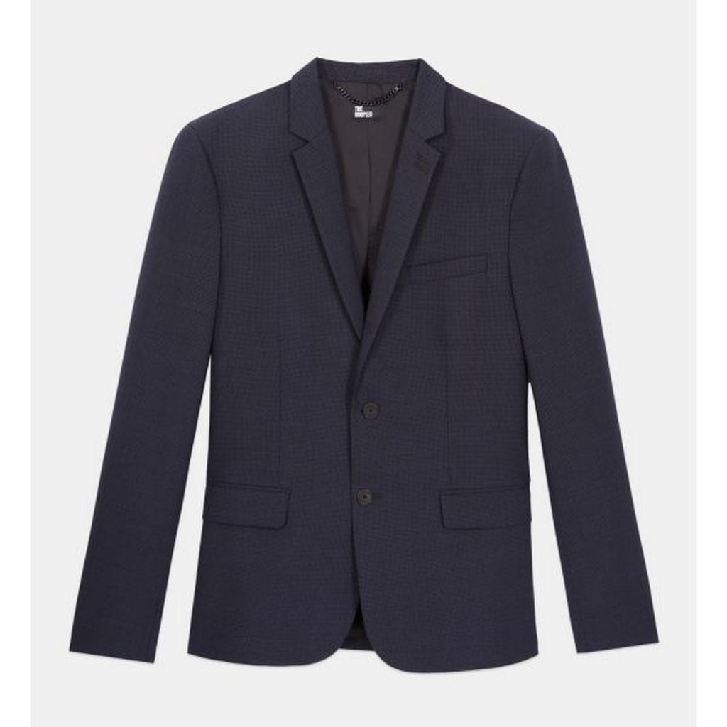 The Kooples - Veste De Costume En Laine - Bleu Marine - Homme