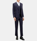The Kooples - Veste De Costume En Laine - Bleu Marine - Homme