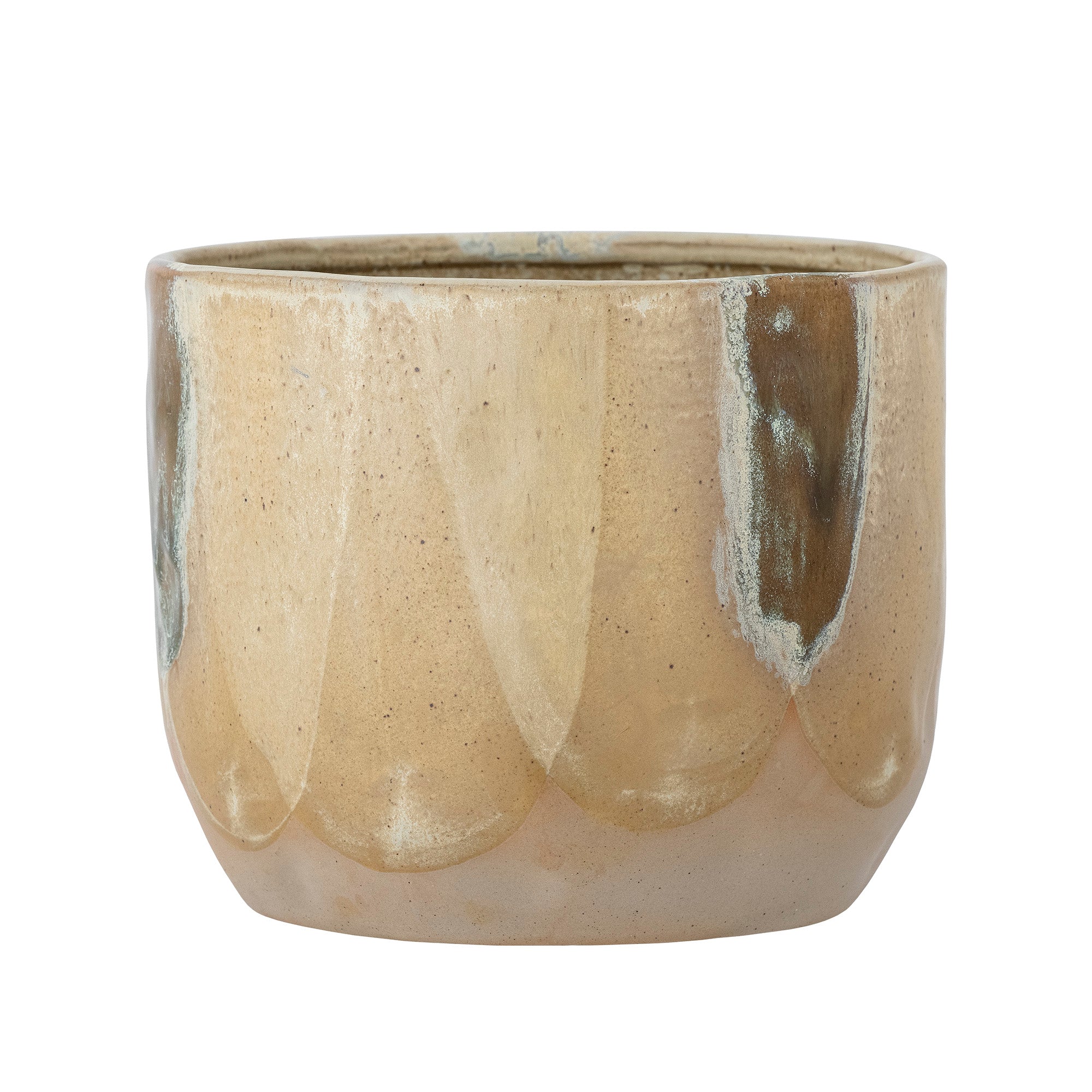 May - Cache-Pot - Marron - Grès