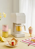 Ice Cream Maker Studio - Heladera Multifunción 600Ml - 3 Tarrinas - Blanco Roto