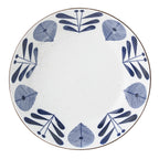 Camellia - Set of 12 Soup Plates - Blue - Porcelain