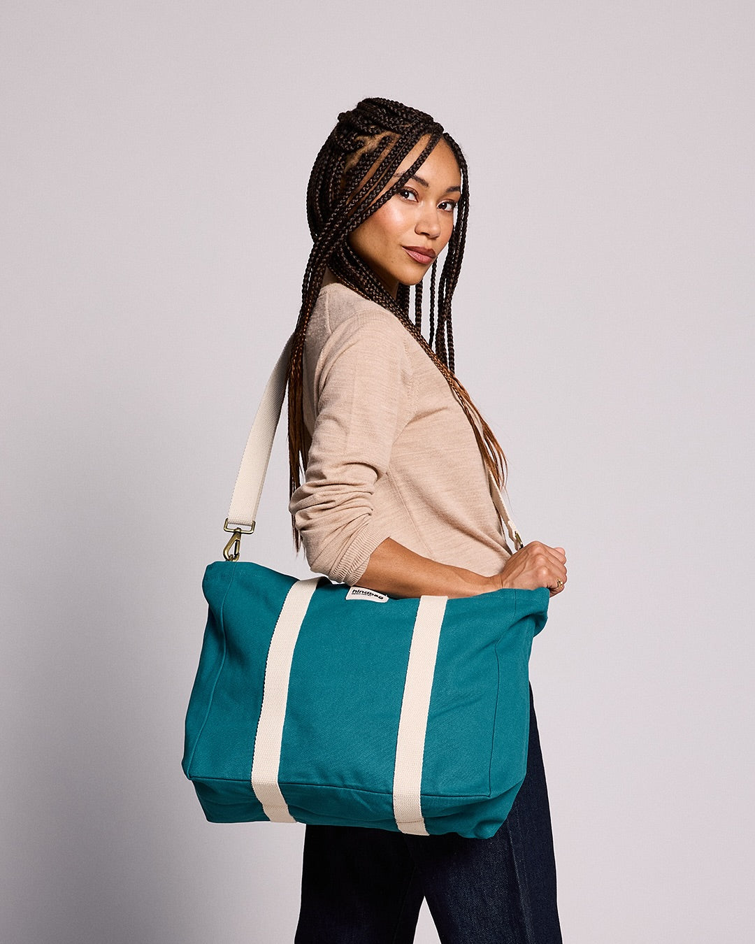 Shopper Cesar - Blu Pavone