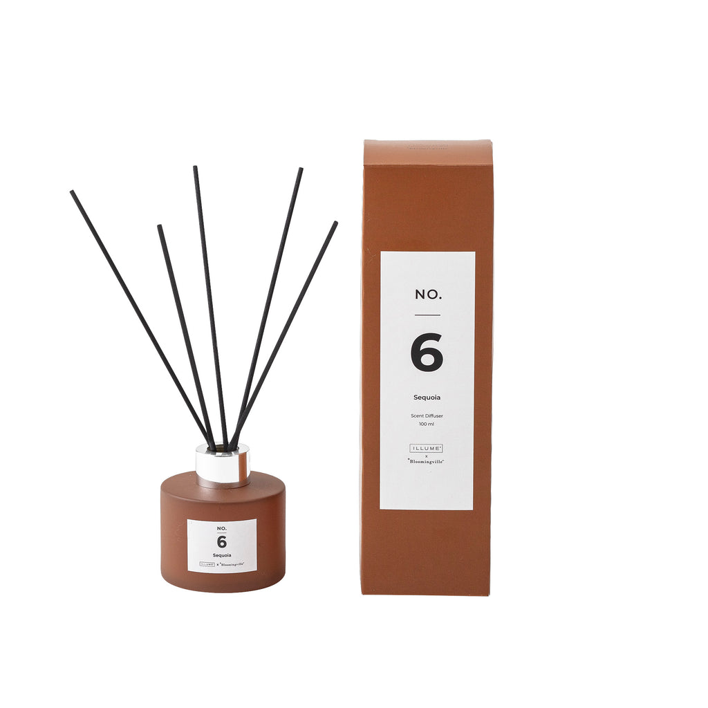 No. 6 - Sequoia - Scent Diffuser - Brown - Fragrance Blend