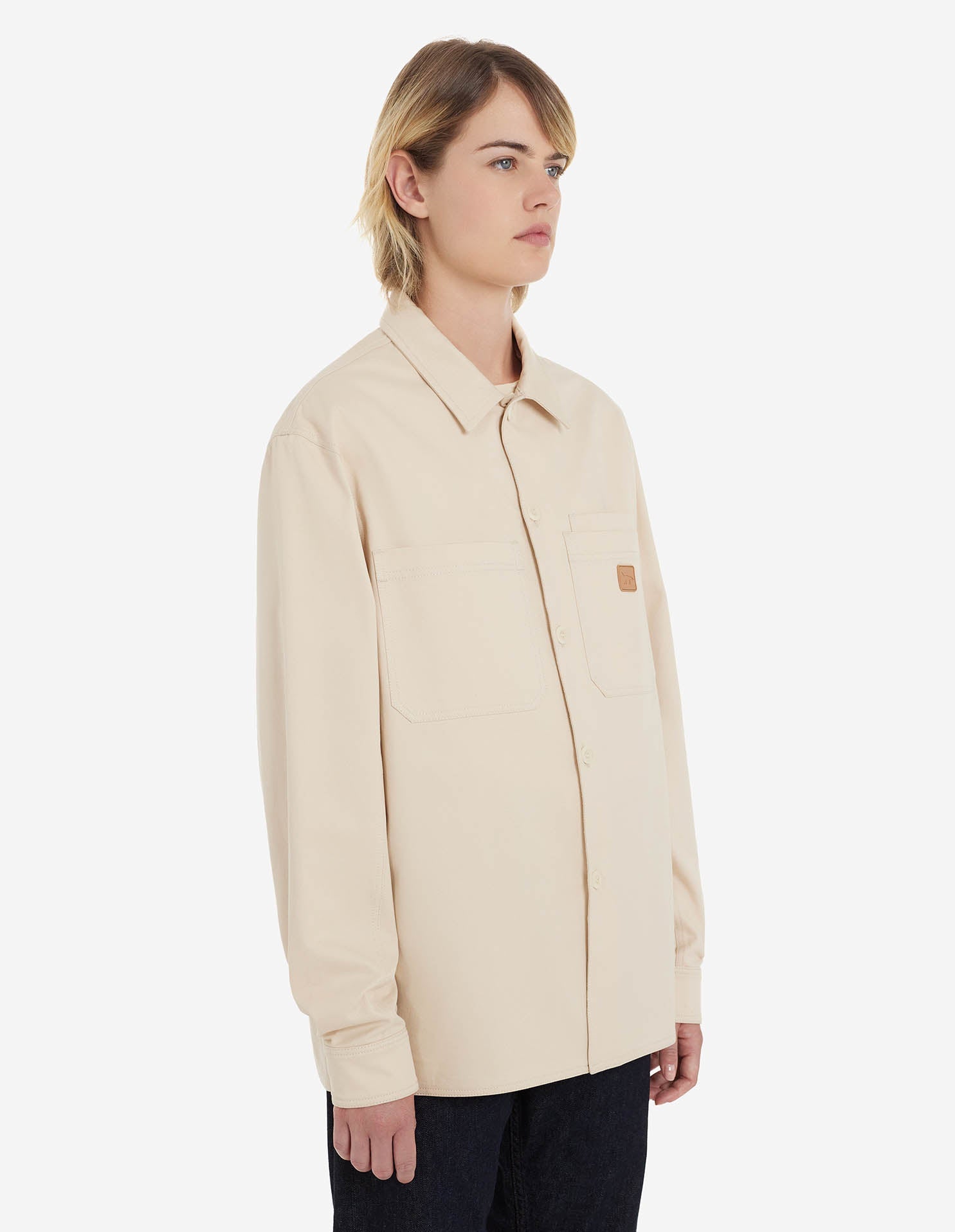 Café Workwear Shirt - Latte