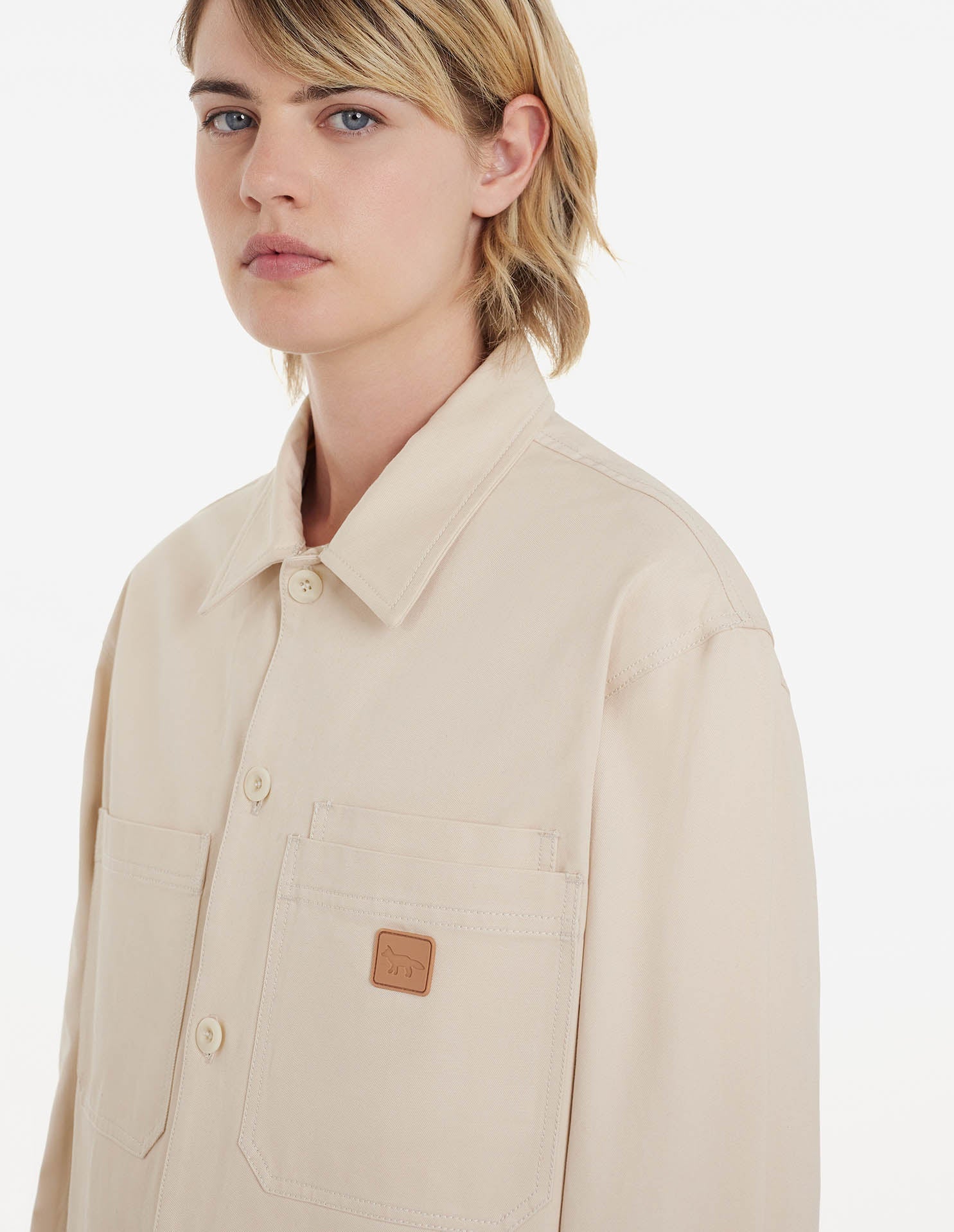 Café Workwear Shirt - Latte