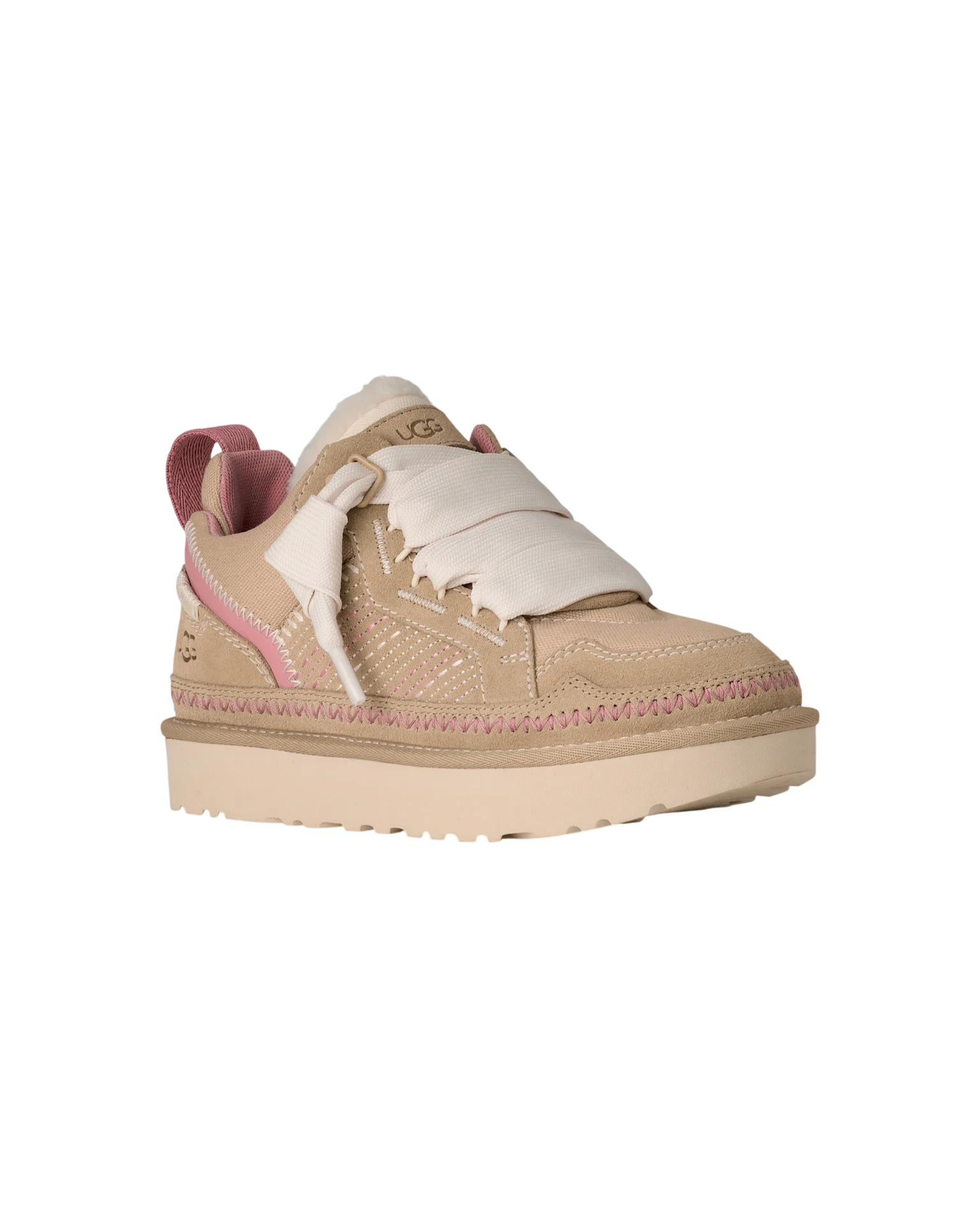 Baskets Femme Ugg Lowmel Meadow - Sable, Rose